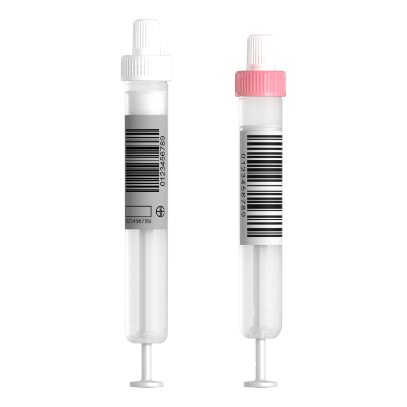 Primavette® V mit individuellem Barcode-Etikett, Vet-Stopfen